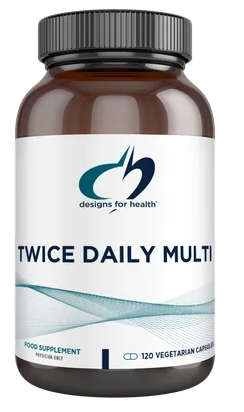 Twice Daily Multi 120 Capsules - Designs for Health