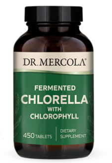 Fermented Chlorella with Chlorophyll  - 450 Tablets - Dr Mercola