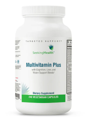 Multivitamin Plus (formerly Optimal Multivitamin Plus) - 240 Vegetarian Capsules - Seeking Health