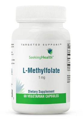 L-Methylfolate 1mg (60 capsules) - Seeking Health