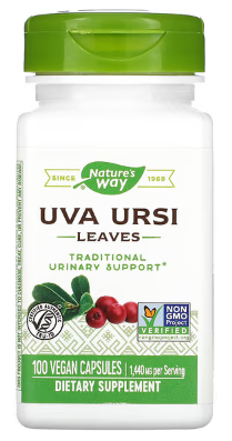 Uva Ursi Leaves, 100 Capsules - Natures Way