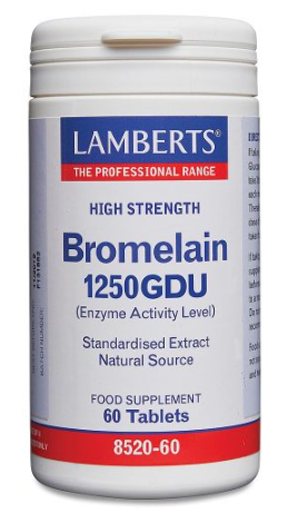 Bromelain 1250 GDU - 60 Tabs - Lamberts