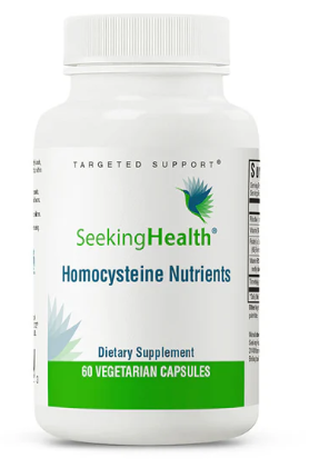 Homocysteine Nutrients (60 Vegetarian Capsules) - Seeking Health
