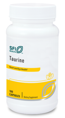 Taurine 500mg (100 Capsules) - SFI Health