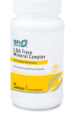 LDA Trace Mineral Complex (30 Capsules) - SFI Health