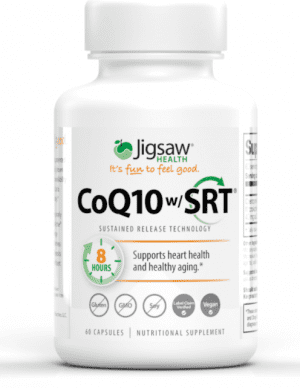 CoQ10 w/SRT® - 60 Capsules - Jigsaw Health