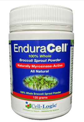 Enduracell - 100% Pure Whole Broccoli Sprout Enzyme-Active Powder - 120g - Cell-Logic