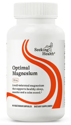 Optimal Magnesium 90 capsules contributes to normal muscle function - Seeking Health®