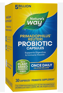 Primadophilus® Reuteri 90 capsules with probiotic blend - Nature’s Way