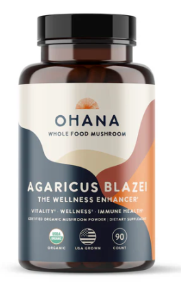 Agaricus Blazei - 90 Capsules- OHANA