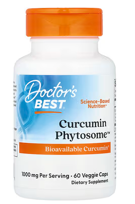 Curcumin Phytosome (60 Caps, 500 mg per Capsule) - Dr's Best