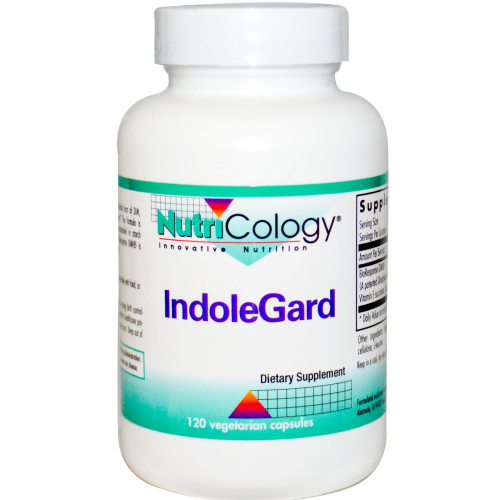 DIM Enhanced Delivery / IndoleGard - 120 caps - Nutricology / Allergy Research Group