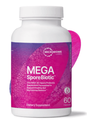 MegaSporeBiotic Plus Antioxidants - 60 caps - Microbiome Labs