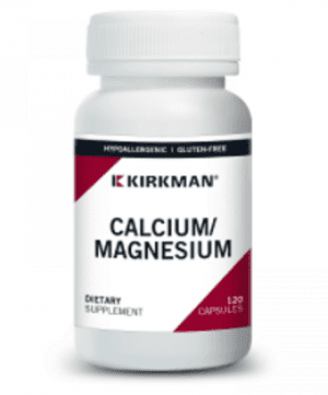 Calcium/Magnesium 120 capsules - Kirkman Labs (Hypoallergenic)