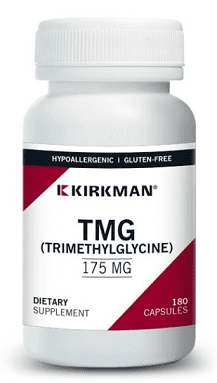 TMG 175mg, 180 Capsules - Kirkman Laboratories