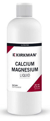 Calcium/Magnesium Liquid, 480ml - Kirkman Laboratories