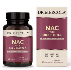 NAC with Milk Thistle (formerly Liver Support) - 60 Capsules - Dr Mercola