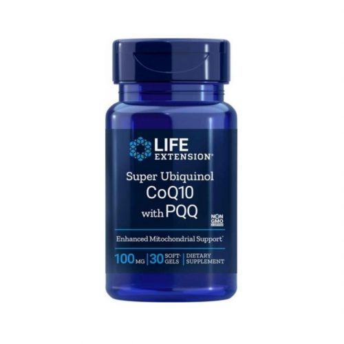 Super Ubiquinol CoQ10 with BioPQQ, 100 mg, 30 Softgels - Life Extension
