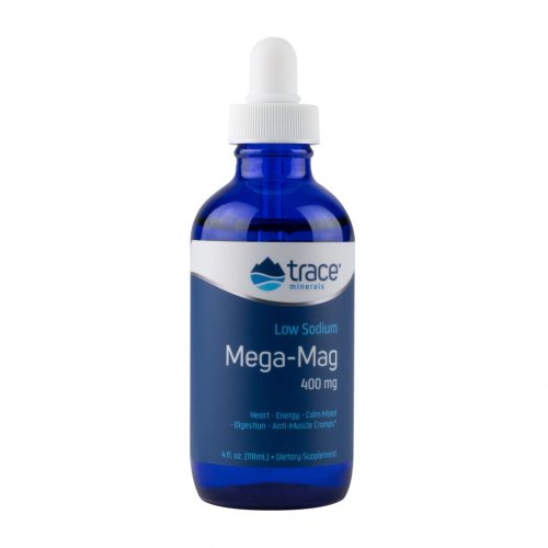 Mega-Mag, Ionic Magnesium with Trace Minerals, 400mg, 4 fl oz (118 ml) - Trace Minerals Research