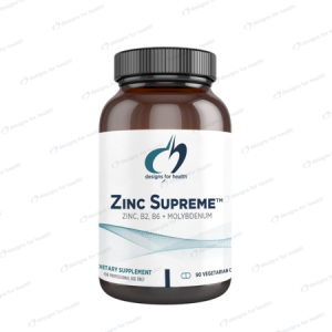 Zinc Supreme 90 vegetarian capsules - Designs for Health