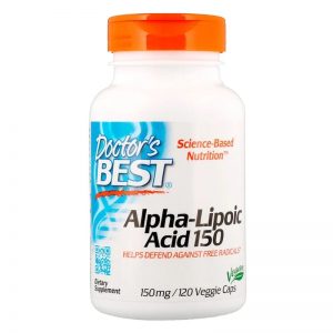 Alpha-Lipoic Acid 150mg, 120 Capsules - Doctor's Best