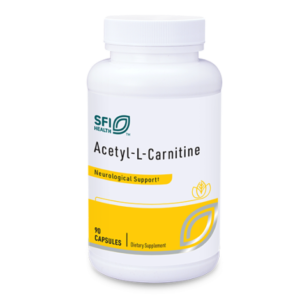 Acetyl-L-Carnitine 500mg, 90 Capsules - Klaire Labs/ SFI Health