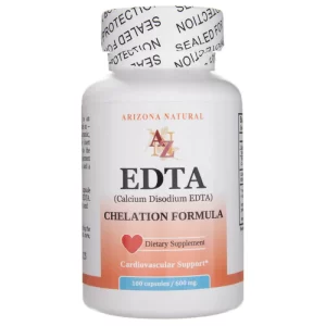 EDTA (Calcium Disodium EDTA) 600 mg, 100 Capsules - Arizona Natural