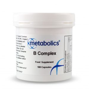 B Complex, 180 capsules - Metabolics