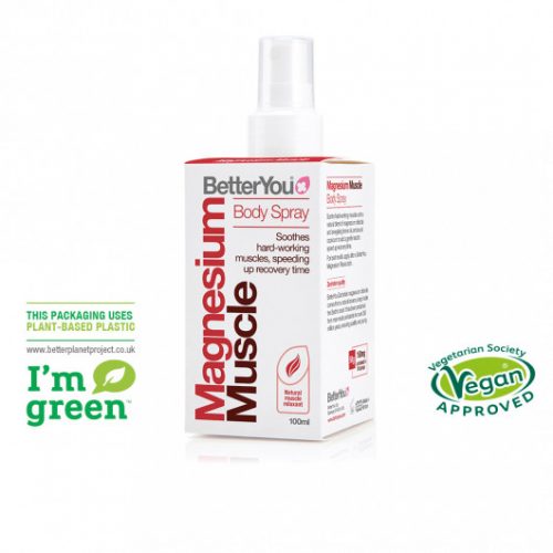 Magnesium Muscle Recovery Spray- Body Spray - 100 ml - BetterYou