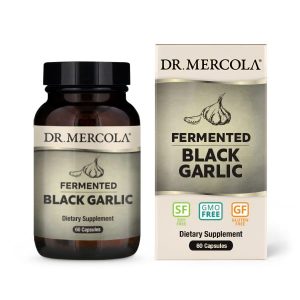 Fermented Black Garlic - 60 Caps - Dr Mercola - BBE - 31/01/2024