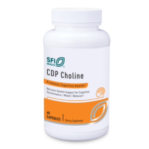 CDP Choline 250mg, 60 Capsules, Klaire Labs/ SFI Health