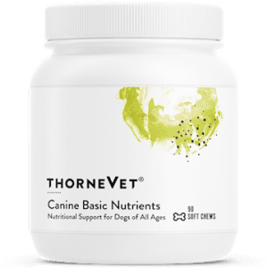Canine Basic Nutrients, 90 chews - Thorne Vet