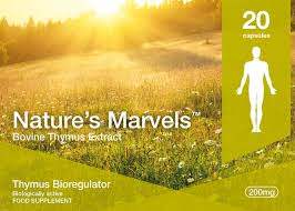 Thymus Bioregulator, 20 Capsules (Formerly Vladonix® Thymus peptide) - Nature's Marvels SOI**