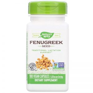 Fenugreek Seed 1220 mg, 100 Vegan Capsules - Nature's Way