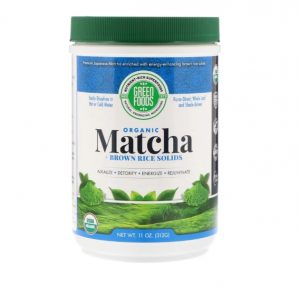 Matcha Green Tea Energy Blend, 312 g - Green Foods
