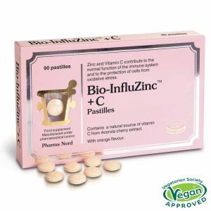 Bio-InfluZinc+C, 90 lozenges - PharmaNord