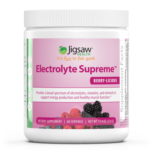 Electrolyte Supreme™ Berry-Licious flavour, 330 g - Jigsaw Health