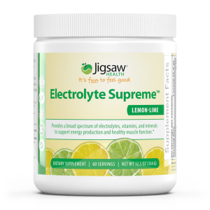 Electrolyte Supreme™ Lemon Lime flavour, 330 g - Jigsaw Health