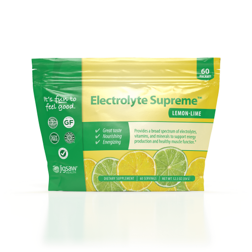 Electrolyte Supreme - 60 Packets - Lemon Lime - Jigsaw Health
