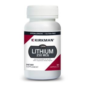 DRN Lithium 250 mcg - Hypoallergenic - Kirkman Laboratories