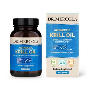 Krill Oil, 60 Fish Gelatin Caps - Dr Mercola