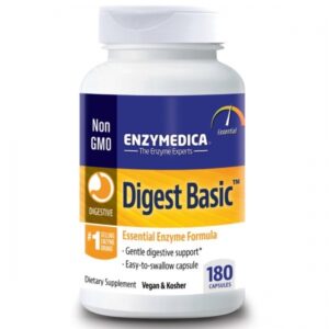 Digest Basic 180 capsules for digestive support – ENZYMEDICA