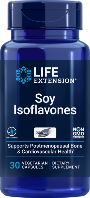 Soy Isoflavones - 30 Vegetarian Caps - Life Extension
