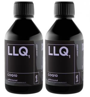 LLQ1 Liposomal COQ10, 240ml - Lipolife DOUBLE PACK
