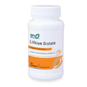 Lithium Orotate,120 Capsules - Klaire Labs/ SFI Health