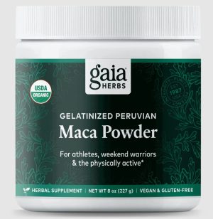 Maca Powder (Gelatinised) 227g - Gaia Herbs