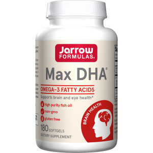 Max DHA, 180 Softgels - Jarrow Formulas