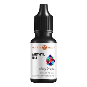 METHYL B12/B-12 MEGA DROPS 15 mL (.5 fl.oz) - Holistic Health - SOI**