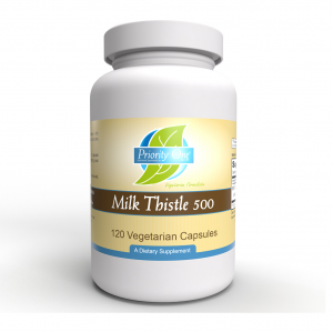 Milk Thistle 500mg, 120 capsules - Priority One Vitamins