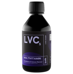 LVC5 - Liposomal Multivitamin - Strawberry & Lemon, 250ml - lipolife